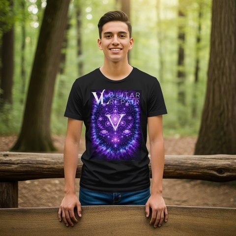 VL Guitar Repair Sacred Geometry Tee